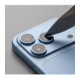 Šviesiai mėlyna kameros apsauga Apple iPhone 18 Pro / 18 Pro Max telefonui "Tech-Protect Camring Fit+"