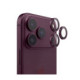 Bordo (Burgundy) kameros apsauga Apple iPhone 18 Pro / 18 Pro Max telefonui "Tech-Protect Camring Fit+"