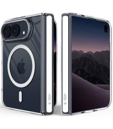 Skaidrus dėklas Apple iPhone Duo telefonui "Tech-Protect MagPeak Magsafe CC"