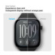 Ekrano apsauga Apple Watch 12 (46 mm) laikrodžiui "Spigen Elite Shield EZ Fit 2-Pack"