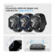 Ekrano apsauga Apple Watch 12 (46 mm) laikrodžiui "Spigen Elite Shield EZ Fit 2-Pack"