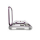 Skaidrus (Burgundy) dėklas Apple iPhone 17 Pro Max / 18 Pro Max telefonui "Spigen Ultra Hybrid Optik S Magsafe"