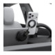 Juodas automobilinis telefono laikiklis "Spigen STK110 Vacuumlock Magnetic Magsafe"