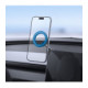 Juodas automobilinis telefono laikiklis "Spigen STK110 Vacuumlock Magnetic Magsafe"