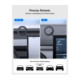 Juodas automobilinis telefono laikiklis "Spigen STK110 Vacuumlock Magnetic Magsafe"