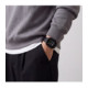 Juoda apyrankė Apple Watch 8 / 9 / 10 / 11 / 12 / SE / Ultra (44 / 45 / 46 / 49 mm) "Tech-Protect Leatherfit Craft"