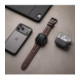 Ruda apyrankė Apple Watch 8 / 9 / 10 / 11 / 12 / SE / Ultra (44 / 45 / 46 / 49 mm) "Tech-Protect Leatherfit Craft"