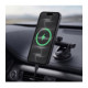 Juodas magnetinis automobilinis telefono laikiklis su 25W QI2.2 krovimu "Tech-Protect V23 ArcticBoost Magsafe Vent & Dash"