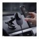 Juodas magnetinis automobilinis telefono laikiklis su 25W QI2.2 krovimu "Tech-Protect V23 ArcticBoost Magsafe Vent & Dash"