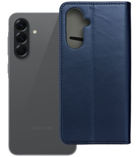 Mėlynas atverčiamas dėklas Samsung Galaxy A56 telefonui "Smart Magneto"