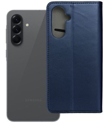 Mėlynas atverčiamas dėklas Samsung Galaxy A56 telefonui "Smart Magneto"