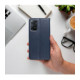 Mėlynas atverčiamas dėklas Xiaomi Redmi Note 15 Pro 5G telefonui "Smart Magneto"