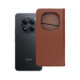 Rudas atverčiamas dėklas Xiaomi Redmi Note 15 Pro 5G telefonui "Smart Pro Book Leather"