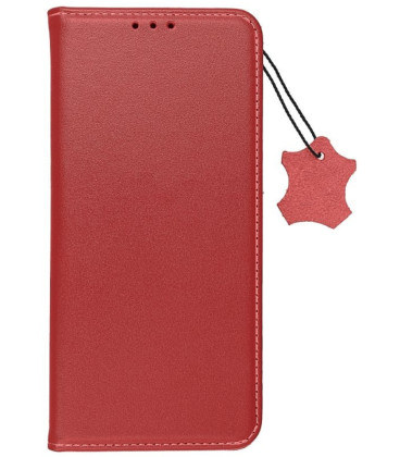 Raudonas atverčiamas dėklas Xiaomi Redmi Note 15 Pro 5G telefonui "Smart Pro Book Leather"
