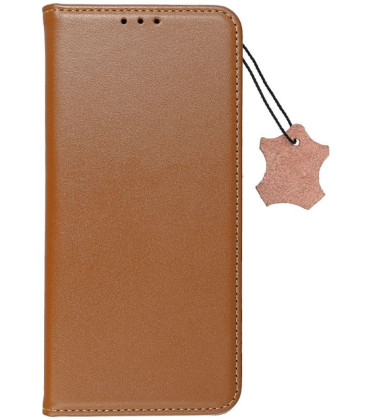 Rudas atverčiamas dėklas Xiaomi Redmi Note 15 Pro 5G telefonui "Smart Pro Book Leather"