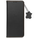Juodas atverčiamas dėklas Xiaomi Redmi Note 15 Pro 5G telefonui "Smart Pro Book Leather"