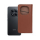 Rudas atverčiamas dėklas Xiaomi Redmi Note 15 5G telefonui "Smart Pro Book Leather"