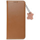 Rudas atverčiamas dėklas Xiaomi Redmi Note 15 5G telefonui "Smart Pro Book Leather"