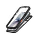 Juodas dėklas Apple iPhone 17 telefonui "Tech-Protect Shellbox Magsafe IP68"