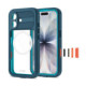 Mėlynas (Ocean Blue) dėklas Apple iPhone 17 telefonui "Tech-Protect Shellbox Magsafe IP68"