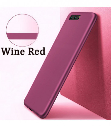 Dėklas X-Level Guardian Huawei P20 Lite vyno raudona