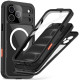 Juodas dėklas Apple iPhone 17 Pro Max / 18 Pro Max telefonui "Tech-Protect Shellbox Magsafe IP68"
