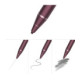 Bordo (Burgundy) pieštukas - Stylus "Tech-Protect AS01 Active Stylus Pen"
