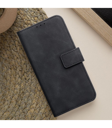 Juodas atverčiamas dėklas Apple iPhone Air telefonui "Tender Book"