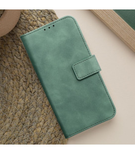Žalias atverčiamas dėklas Xiaomi Redmi Note 15 Pro Plus 5G telefonui "Tender Book"