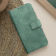 Žalias atverčiamas dėklas Xiaomi Redmi Note 14 Pro 4G telefonui "Tender Book"