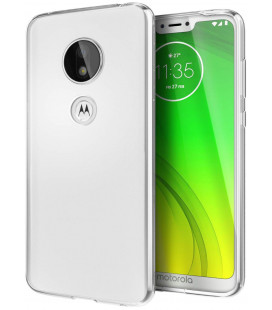 Skaidrus silikoninis dėklas Motorola G7 Power telefonui "Clear"