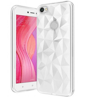 Baltas dėklas Xiaomi Redmi Note 5A telefonui "Diamond Case"