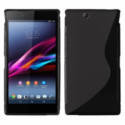 Juodas silikoninis dėklas Sony Xperia Z Ultra telefonui "S-Case"