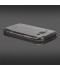 Juodas silikoninis dėklas Samsung Galaxy J1 J100 telefonui "Fitty"