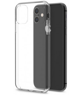 Skaidrus plonas 0,3mm silikoninis dėklas Apple iPhone 11 telefonui