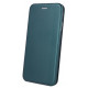 Žalias  atverčiamas dėklas Samsung Galaxy A70 telefonui "Book Elegance" 