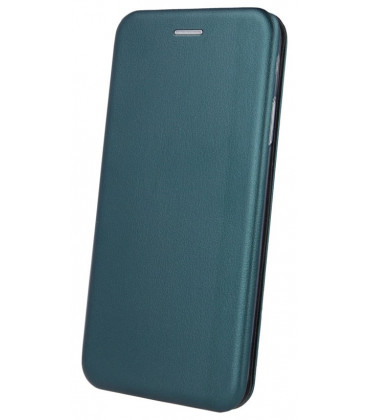 Žalias atverčiamas dėklas Samsung Galaxy A51 telefonui "Book Elegance"