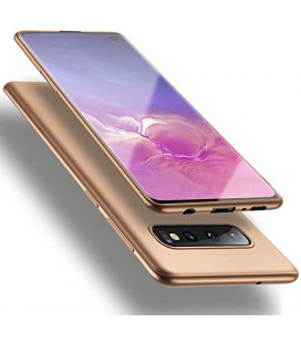 Auksinės spalvos dėklas Samsung Galaxy S10 telefonui "X-Level Guardian"