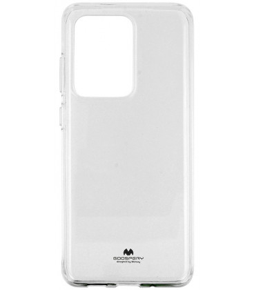 Skaidrus silikoninis dėklas Samsung Galaxy S20 Ultra telefonui "Mercury Goospery Pearl Jelly Case"