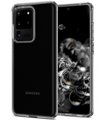 Skaidrus dėklas Samsung Galaxy S20 Ultra telefonui "Spigen Liquid Crystal"