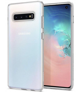 Skaidrus dėklas Samsung Galaxy S10 telefonui "Spigen Liquid Crystal"