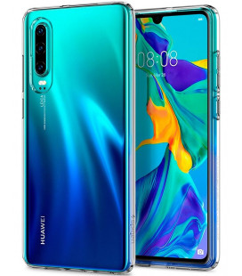 Skaidrus dėklas Huawei P30 telefonui "Spigen Liquid Crystal"