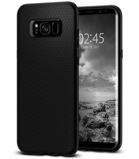 Juodas dėklas Samsung Galaxy S8 telefonui "Spigen Liquid Air"