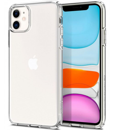 Skaidrus dėklas Apple iPhone 11 telefonui "Spigen Liquid Crystal"