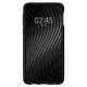 Matinis juodas dėklas Samsung Galaxy S10E telefonui "Spigen Rugged Armor"