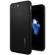 Juodas dėklas Apple iPhone 7 Plus / 8 Plus telefonui "Spigen Liquid Air"