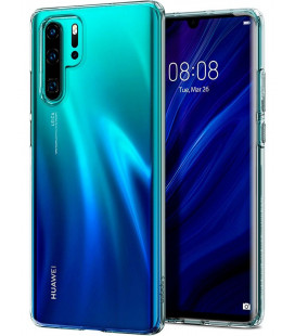 Skaidrus dėklas Huawei P30 Pro telefonui "Spigen Liquid Crystal"