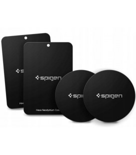 Metalinės plokštelės magnetiniams automobiliniams telefonų laikikliams "Spigen MP-4P"