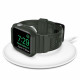 Žalias dėklas Apple Watch 4 / 5 / 6 / 7 / 8 / 9 / SE (44 / 45 mm) laikrodžiui "Spigen Rugged Armor PRO"