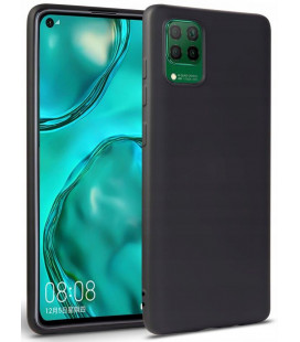 Juodas dėklas Huawei P40 Lite telefonui "Tech-protect Icon"
